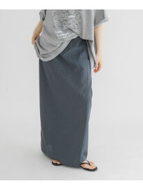 ラップライクペンシルスカート KBF ケービーエフ スカート その他のスカート グレー ブラウン【送料無料】[Rakuten Fashion]