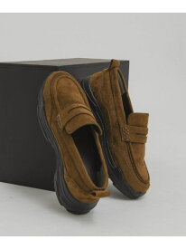 スニーカーソールローファー KBF ケービーエフ シューズ・靴 その他のシューズ・靴 ブラック ブラウン【先行予約】*【送料無料】[Rakuten Fashion]