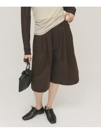 WIDEハーフパンツ KBF ケービーエフ パンツ その他のパンツ ブラウン ベージュ【送料無料】[Rakuten Fashion]