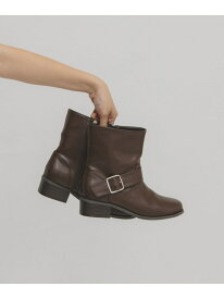 【SALE／10%OFF】エンジニアショートブーツ KBF ケービーエフ シューズ・靴 ブーツ ブラウン ブラック【RBA_E】【送料無料】[Rakuten Fashion]