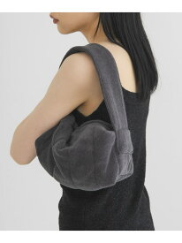 パイルミニBAG KBF ケービーエフ バッグ ハンドバッグ グレー ピンク【送料無料】[Rakuten Fashion]