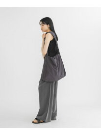 パイピングナイロンビッグBAG KBF ケービーエフ バッグ ショルダーバッグ グレー ベージュ【送料無料】[Rakuten Fashion]