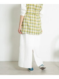 【SALE／70%OFF】ストライプジャガードフレアスカート KBF ケービーエフ スカート その他のスカート グリーン ホワイト ブラック【RBA_E】[Rakuten Fashion]