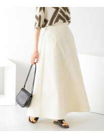 【SALE／70%OFF】ツイルフレアロングスカート KBF ケービーエフ スカート その他のスカート カーキグリーン グレー【RBA_E】[Rakuten Fashion]