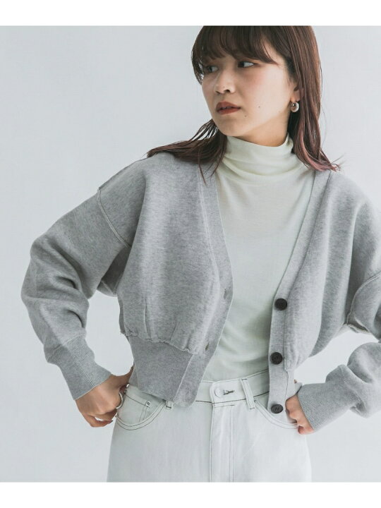 楽天市場】【SALE／60%OFF】ダブルフェイスショートニットカーディガン  