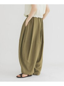 WIDEレッグシアーイージーパンツ KBF ケービーエフ パンツ その他のパンツ ホワイト ブラック グリーン【送料無料】[Rakuten Fashion]