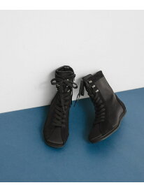 レースアップハイカットスニーカー KBF ケービーエフ シューズ・靴 スニーカー ブラック【送料無料】[Rakuten Fashion]