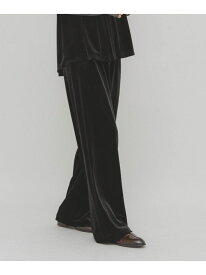 ベロアイージーパンツ KBF ケービーエフ パンツ その他のパンツ ブラック ネイビー【送料無料】[Rakuten Fashion]