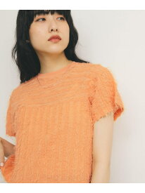 【SALE／50%OFF】ミニフリンジニットTEE KBF ケービーエフ トップス ニット ネイビー【RBA_E】[Rakuten Fashion]