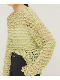 【SALE／30%OFF】クロシェルーズニット KBF ケービーエフ トップス ニット グリーン ホワイト ブラック【RBA_E】【送料無料】[Rakuten Fashion]