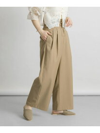 【SALE／50%OFF】『2サイズ展開』レースアップパンツ KBF ケービーエフ パンツ その他のパンツ ベージュ グレー【RBA_E】【送料無料】[Rakuten Fashion]
