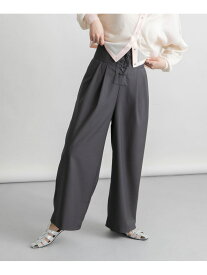 【SALE／50%OFF】『2サイズ展開』レースアップパンツ KBF ケービーエフ パンツ その他のパンツ ベージュ グレー【RBA_E】【送料無料】[Rakuten Fashion]