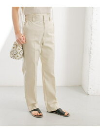 【SALE／70%OFF】センタープレススタンダードパンツ KBF ケービーエフ パンツ その他のパンツ グリーン ベージュ グレー【RBA_E】[Rakuten Fashion]