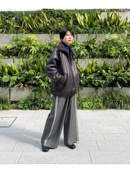 楽天市場】【SALE／20%OFF】フェイクムートンフライトジャケット KBF 