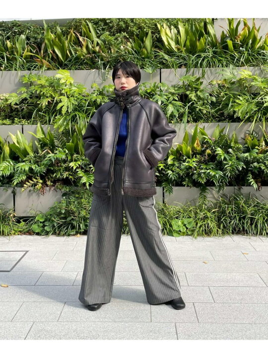 楽天市場】【SALE／20%OFF】フェイクムートンフライトジャケット KBF 