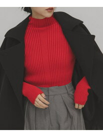 【SALE／40%OFF】illi ランダムRIBハイネックニット KBF ケービーエフ トップス ニット グレー レッド ホワイト ブルー【RBA_E】[Rakuten Fashion]