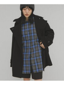 【SALE／50%OFF】BIGチェックシャツ KBF ケービーエフ トップス シャツ・ブラウス イエロー ブルー グレー【RBA_E】[Rakuten Fashion]