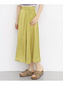 【SALE／70%OFF】メタリックフレアスカート∴ KBF ケービーエフ スカート その他のスカート グリーン イエロー ブルー【RBA_E】[Rakuten Fashion]