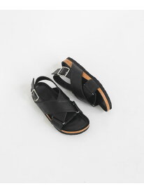 【SALE／30%OFF】クロスバンドサンダル KBF ケービーエフ シューズ・靴 サンダル ブラウン ブラック【RBA_E】【送料無料】[Rakuten Fashion]