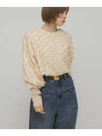 【SALE／30%OFF】2WAYフリンジカーディガン KBF ケービーエフ トップス カーディガン ブラック ホワイト ベージュ【RBA_E】【送料無料】[Rakuten Fashion]