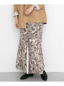 【SALE／70%OFF】townプリントマルチWAYスカート∴ KBF ケービーエフ スカート その他のスカート オレンジ ブラウン【RBA_E】[Rakuten Fashion]