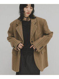 【SALE／30%OFF】ウールMIXテーラードジャケット KBF ケービーエフ ジャケット・アウター テーラードジャケット・ブレザー オレンジ グリーン【RBA_E】【送料無料】[Rakuten Fashion]