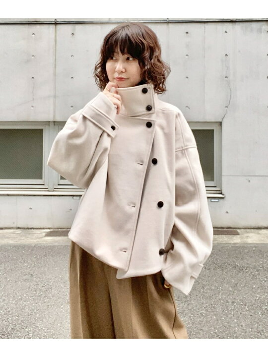 楽天市場】【SALE／50%OFF】BACKベルトスタンドカラーコート KBF 