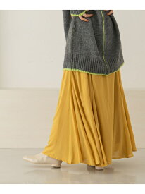 【SALE／70%OFF】マキシフレアスカート∴ KBF ケービーエフ スカート その他のスカート ブラック ベージュ イエロー【RBA_E】[Rakuten Fashion]