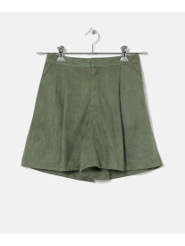 【SALE／70%OFF】スエードショートパンツ∴ KBF ケービーエフ パンツ その他のパンツ グリーン【RBA_E】[Rakuten Fashion]