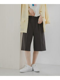 【SALE／70%OFF】ストレートハーフパンツ KBF ケービーエフ パンツ その他のパンツ ベージュ ブラウン グレー【RBA_E】[Rakuten Fashion]
