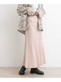 【SALE／70%OFF】カットオフ切替ロングスカート KBF ケービーエフ スカート その他のスカート ブラック ベージュ【RBA_E】[Rakuten Fashion]