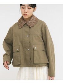 【SALE／20%OFF】2WAYカラーバルーンブルゾン KBF ケービーエフ ジャケット・アウター ブルゾン・ジャンパー ブラウン ベージュ カーキグリーン【RBA_E】【送料無料】[Rakuten Fashion]