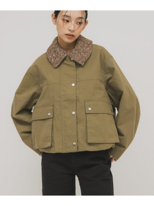 楽天市場】【SALE／30%OFF】2WAYカラーバルーンブルゾン KBF 