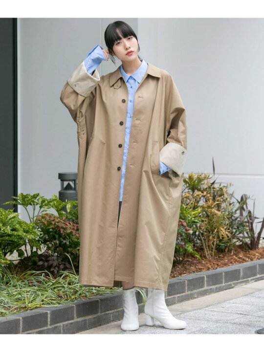 楽天市場】【SALE／40%OFF】ステンカラーBIGBIGコート KBF 