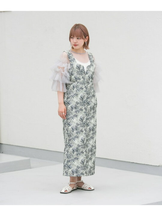 楽天市場】【SALE／50%OFF】サイドオープンジャガードワンピース KBF 