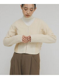 【SALE／20%OFF】モールジャガードカーディガン KBF ケービーエフ トップス カーディガン ブラック ベージュ ブラウン【RBA_E】【送料無料】[Rakuten Fashion]