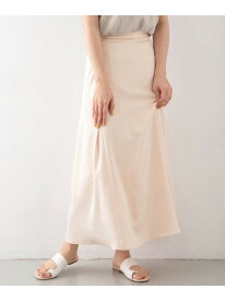 【SALE／40%OFF】サテンAラインスカート KBF ケービーエフ スカート その他のスカート ホワイト【RBA_E】【送料無料】[Rakuten Fashion]