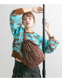 【SALE／50%OFF】ナイロンパファーボンサック KBF ケービーエフ バッグ ショルダーバッグ ネイビー ブラウン ホワイト【RBA_E】[Rakuten Fashion]