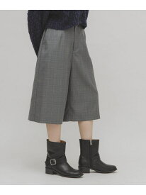 【SALE／50%OFF】チェックハーフパンツ KBF ケービーエフ パンツ その他のパンツ ブラウン グレー【RBA_E】[Rakuten Fashion]