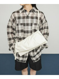 【SALE／40%OFF】ナイロンギャザーフラップBAG KBF ケービーエフ バッグ ショルダーバッグ ブラック ホワイト【RBA_E】【送料無料】[Rakuten Fashion]