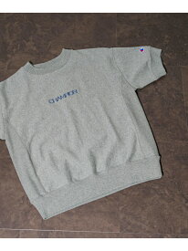 Champion SHORT SLEEVE T-SHIRTS KBF ケービーエフ トップス カットソー・Tシャツ グレー【送料無料】[Rakuten Fashion]