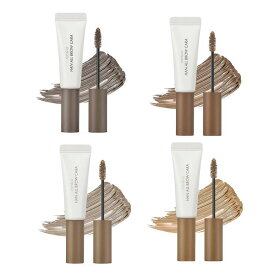 rom＆nd ハンオールブロウカラ 選べる カラー 眉マスカラ アイブロウ 落ちない 高発色 密着 眉 マスカラ 眉毛 アイブロウマスカラ ロムアンド ROM&ND ブラウン ナチュラルブラウン ベージュ グレー アッシュ 韓国 メイク 韓国コスメ コスメ ポイントメイク アイメイク