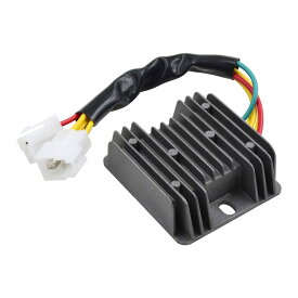 バイク 電圧レギュレーター 整流器 レクチファイヤー ヒョソン GT250 GT650 GV650 ST7 互換品 金属製 電装パーツ 修理 交換用 電圧安定化 メンテナンス用品 32800HN9110 32800HN9101 32800HP9300対応 汎用 カ