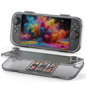 Switch2�p �P�[�X �ی�J�o�[ �Ռ��z�� ���ϋv�� PC�f�� 6�̃Q�[���J�[�h�X���b�g�t�� �|�[�^�u�����[�{�b�N�X �u���b�N ���[�P�[�X �n�[�h�P�[�X �Q�[���J�[�h���[ �����^�їp �X�C�b�`2��