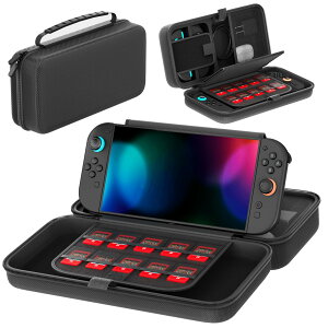 Switch�P�[�X ���[�o�b�O �L�����[�P�[�X �j���e���h�[�X�C�b�`�Ή� ��e�� ���[�|�[�` �{�� Joy-Con �d���A�_�v�^ 20���Q�[���J�[�h �P�[�u�� �C���z�����[ �h�� �h�o �ϏՌ� �S�ʕی� �����^