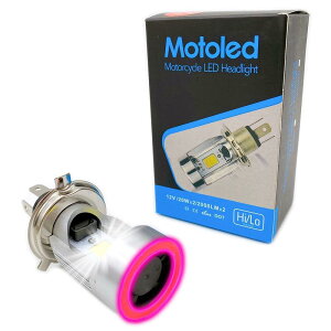 Meliore �o�C�N�p LED �w�b�h���C�g �C�J�����O �G���W�F���A�C H4 ���P�x COB �`�b�v �o���u ������p�t�@�� ���� �A���~�\�� �u���[ ���b�h �s���N