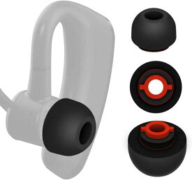 A-Pcas ウレタン製低反発イヤーピース イヤーチップ Plantroncis Voyager 5200適用 Voyager Legend 適用 Voyager Pro 適用 イヤホンキット イヤーパッド S/M/L Black 3サイズ3セット C3