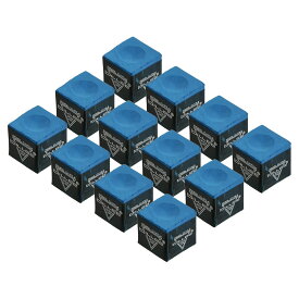 ビリヤード キューチョーク スヌーカー用 12個入り ブルー
