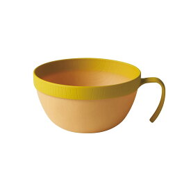 割れにくい スープカップ 皿 約12×15cm 約460ml 食洗機 電子レンジ対応 ナチュラル