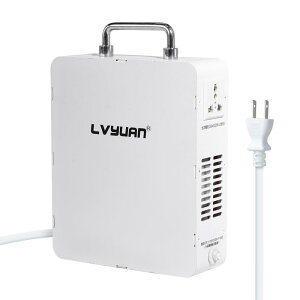 LVYUAN�i�����N�G���j�ψ��� 2000VA 2000W �C�O�d�C���i����{�Ŏg�p ������ �����@ �A�b�v�g�����X �d���g�����X 100V/110V to 220V/240V 2AC�� �ƒ�p�d�q���ψ��� �y���� �R���p�N�g ���S �É�